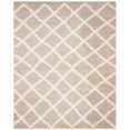 thumbnail image 5 of SAFAVIEH Dallas Jerrie Geometric Shag Runner Rug, Beige/Ivory, 2'3" x 8', 5 of 8