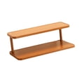 thumbnail image 1 of DOLITY Wood Display Riser 2 Layers Collectibles Display Stand for Dresser Dorm Room S, 1 of 9