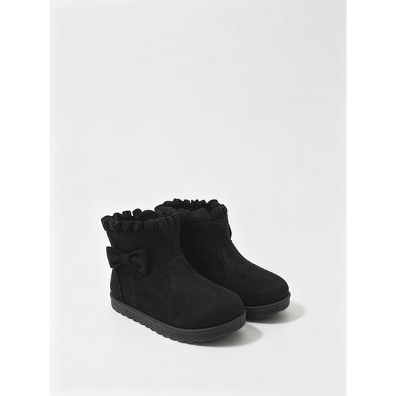 Wonder Nation Baby and Toddler Girls Faux Fur Boots