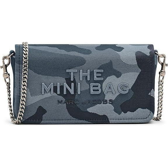Marc Jacobs The Camo Jacquard Chain Mini Bag - Blue Multi