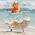 thumbnail image 3 of LUMI Extra Large Beach Bathroom Rugs, Non Slip Bath Mat Ultra Soft Washable Absorbent Quick Dry, Ocean Sea Theme Bath Rug with St, 3 of 9