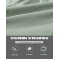 thumbnail image 3 of Men's Hiking Cargo Shorts Outdoor Travel Shorts for Men with Multi Pocket for Fishing Camping Casual Golf Greygreen 32, 3 of 6