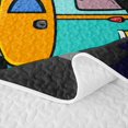 thumbnail image 5 of Erosebridal Happy Camping Quilt Full, Starry Night Full Bedspread Sets, 3pcs 1 Coverlet and 2 Pillowcases, 5 of 7