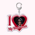 thumbnail image 4 of LLavero de la cantante Weeknd Starboy I Love My Boyfriend para mujer, accesorios, llavero, anillo, joyería personalizada, regalos para fanáticos, 4 of 4
