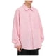 thumbnail image 5 of Ceisia Men's Oversize Striped Gradient-Print Long-Sleeve Button-Down Shirt for Spring/Summer Casual Gift, 5 of 6