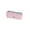 Pink, variant on Jubipavy Checkered Quilted Pencil Pouch with Bow Print, Portable Stationery Organizer, 4 Color Options for Daily Use