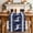Blue, variant on Christmas Elk Table Runner 72 Inches Long Farmhouse Dress Scarves, Xmas Snowflakes Vintage Navy Blue Geometric Art Dining Tablerunner for Coffee Table/Kitchen Island/Party Décor, 13" x 72"