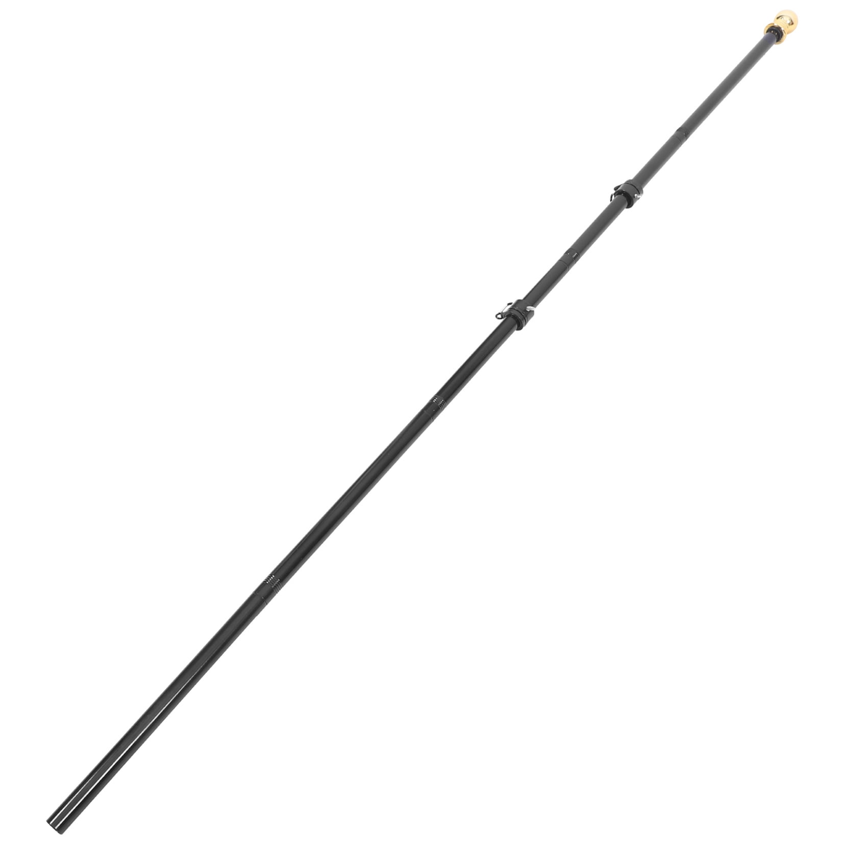 POPETPOP Stainless Steel Rotating Flag Pole Holder - Flag Stand for Yard, Balcony, Garden, Outdoor Use