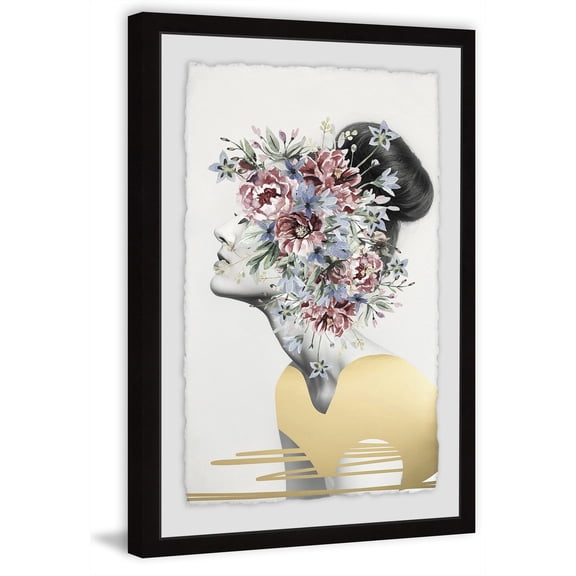 Flower Crown II Framed Painting Print