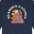 thumbnail image 3 of Garfield - Seasons Eatings  - Toddler And Youth Long Sleeve Graphic T-Shirt, 3 of 5