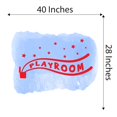thumbnail image 4 of Children Playroom Happiness Sign Wall Decal Decoration Beautiful Open Treasure Box Stars Playroom Magic Lasts Years and Easily Removable - Size: 40 In(W) x 24 In(H), 4 of 5