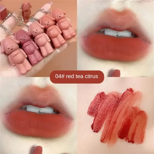 Heallor-Juego de maquillaje de 1 a 4 piezas para mujer, resistentes al agua y al sudor productos de belleza, no tocar tazas, lápiz labial, cosméticos