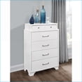 thumbnail image 6 of Chests & Wardrobes | Classic White 6-Drawer Storage Chest | Solid Wood+MDF | White, 6 of 6