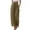 Brown, variant on MDUKONU Women's Petite Linen Pants Straight Leg Comfy Non See-Through Coffee S
