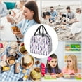 thumbnail image 7 of Naloa Lavender Flowers Print Lunch Box for Women Men,Insulated Lunch Bag,Lunchbox,Thermal Leakproof Cooler,Reusable Lunch Tote Bag for Work School Travel Picnic, 7 of 7