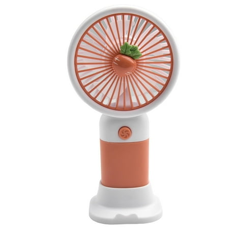 

Portable Hand-Held Fan Small Desk Fan Cooler Cooling Usb Rechargeable