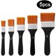 thumbnail image 2 of Pinceles de pintura 5 piezas pincel plano de pintura acrílica pinceles de pintura acrílica para acuarela pintura al óleo pintura acrílica TUNC Sencillez, 2 of 5