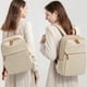 thumbnail image 2 of Mochila de tela Oxford de gran capacidad para mujer, bolso de ordenador de 15 y 16 pulgadas, para primavera y verano, informal, para viaje, 2 of 4
