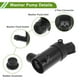 thumbnail image 5 of Bomba de limpiaparabrisas Unique Bargains con grommet para Hyundai Accent 2000-2005 Bomba de líquido limpiaparabrisas delantera No.985103T500 Negra 1 juego, 5 of 7