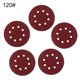 thumbnail image 1 of 5pcs 40-240 Grit 125mm Round Polishing Sandpaper 8 Holes Sanding Disk Sheets Jikaix120 Grit, 1 of 5