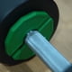 thumbnail image 4 of 4 Discos de Gimnasio Micro-Tipo, Fraccionarias, Pesas de Goma Adicionales para Entrenamiento de Fuerza, 0,25 Kg, Color Verde., 4 of 5