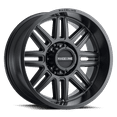 thumbnail image 2 of Raceline 948B-SPLIT 17" Cast Aluminum Wheel, SPLIT SATIN BLACK 17X8.5 6X139.7 0mm Fits select: 2015-2018 CHEVROLET SILVERADO K1500 LT, 2014 CHEVROLET SILVERADO K1500, 2 of 3