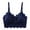 Blue, variant on Lavaport Sexy Camisole Padded Tank Tops Women Fitness Underwear Floral Lace Bralette Crop Top