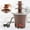 Brown, variant on Chocolate Fountain Machine, 3 Tier Tower Cheese Fountain, Electric Chocolate Fondue Fountain Stainless Steel Melting Machine, Suitable for Wedding Birthday Party