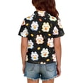 thumbnail image 6 of Grblisyd Girls Shirts Cute Animal Print Short Sleeve Collar Polo Shirts Casual Loose School Uniform Shirt, 6 of 6