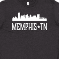 thumbnail image 4 of Inktastic Memphis Tennessee Skyline TN Cities Youth T-Shirt, 4 of 5