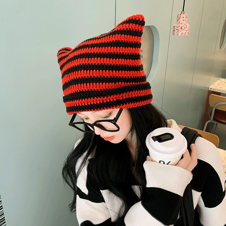 帽子 archive COACH beanie leopard grunge y2k 帽子 archive COACH beanie leopard grunge y2k Logohead Beanie