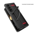 thumbnail image 2 of Leather Wrist Strap Case For Samsung Galaxy Z Fold 5,iPhone 15 Pro, 2 of 4
