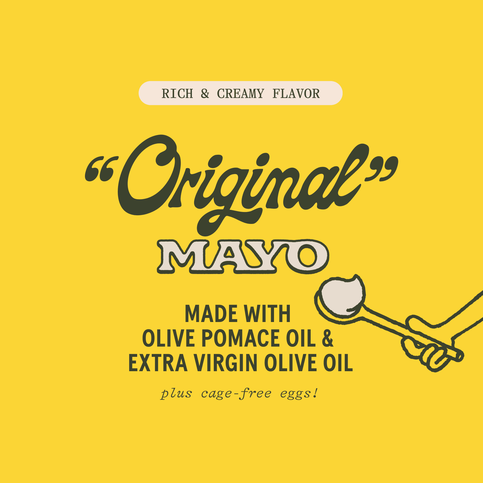 Graza Original Mayo Jar 22.1fl oz