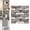 B, variant on Anewi Peel and Stick Tile, Rustic Spruce Grey PVC Backsplash Wall Panels for Kitchen, Bathroom Vanities, Laundry Table Decor, Plastic-Sheets, 1-Pack