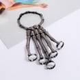 thumbnail image 2 of Pulsera De Mano De Esqueleto De Halloween Para Hombres Y Mujeres Con Anillo Ajustable Pulsera De Joyería De Dedo De Cadena De Esqueleto Unisex El Mejor Regalo Para Fiesta De Navidad Minnieouse AP006890-02, 2 of 6