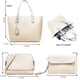 thumbnail image 2 of Bolsos de mano de cuero sintético a la moda para mujer, bolso de hombro, bolso con asa superior, conjunto de 4 Uds., 2 of 5