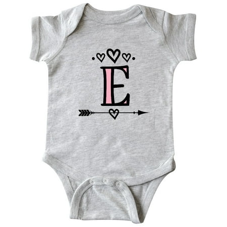 

Inktastic Letter E Monogram Tribal Arrow Gift Baby Girl Bodysuit