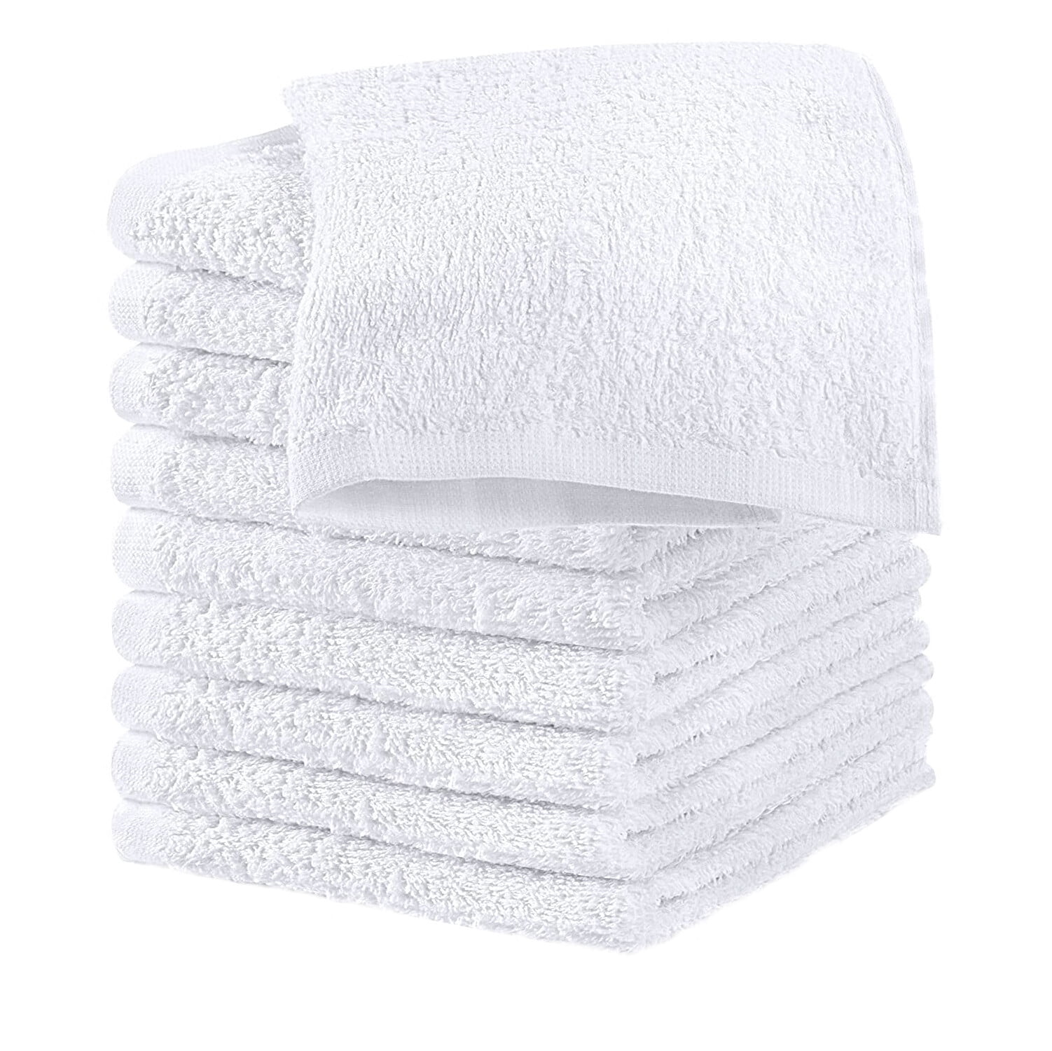Mouind 10 Pack Bar Towels Bar Mop Cleaning Kitchen Towels (12" x 12