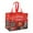 G, variant on Tainini Christmas Gift Bags, Reusable Tote Bags with Handle Non-Woven Christmas Grocery Shopping Totes for Holiday Xmas, 13x10in