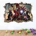 thumbnail image 4 of Avengers Iron Man 3D Stickers Iron Man Wall Stickers Marvel Iron Man Character Sticker, 4 of 5