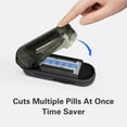 thumbnail image 2 of WJCA Professional Adjustable Pill Cutter with Safety Cover, Precisely Splits Multiple Small Tiny Tablets, Easy-Dose Design, Grey, 2 of 7