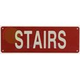thumbnail image 2 of STAIRS SIGN -RB-(4x12,RED,ALUMINUM) -ref19722, 2 of 5