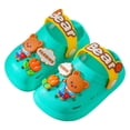thumbnail image 4 of Dakaela 6M-6Y Toddler Garden Clogs Boys Girls Slip on Water Shoes Summer Lightweight Outdoor Baby Cute Slides Sandals for Beach Pool Mint Green, 4 of 5