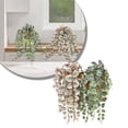 thumbnail image 2 of Faux Hanging Plants 126 Leaf Money Leaf Eucalyptus Ceiling Decoration Plant Artificial Green Plant Large Landscap Z1B1 Vine Fake Z1H5, 2 of 8