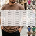thumbnail image 3 of Akiihool Mens Summer Tshirts Graphic Men's Cotton Crewneck T-Shirts Short Sleeve Plain Tee Moisture Wicking Casual Tshirts Solid Color Green,S, 3 of 8