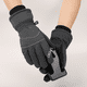 thumbnail image 2 of Guantes de esquí para hombre, resistentes al frío, con forro polar, gruesos, a prueba de viento, con pantalla táctil, para montañismo, motocicleta, conducción al aire libre, guantes cálidos de, 2 of 5