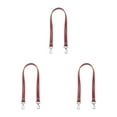 thumbnail image 4 of mmirethe Stylish Bag Strap Classic With Craftsmanship And Multi-Color Range PU Leather Winered 3Set, 4 of 6