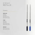 thumbnail image 2 of Cross Ballpoint Pen Refill - Blue - Broad - Dual Pack, 2 of 7