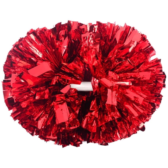 Pompones Metálicos para Porristas Charque Plástico 36 cm