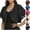 NSY1_Hot Pink, variant on Meichang Women Short Sleeve Shrug Cropped Bolero Open Front Chiffon Cardigan Lightweight Sheer Bolero Shrug for Evening Dress